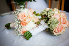 Bukiety ślubne - Różana elegancja
